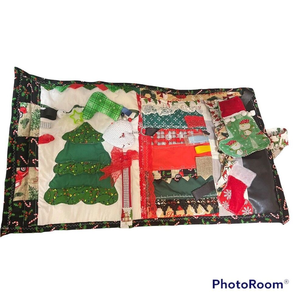 Fidget quilt For Christmas Fun